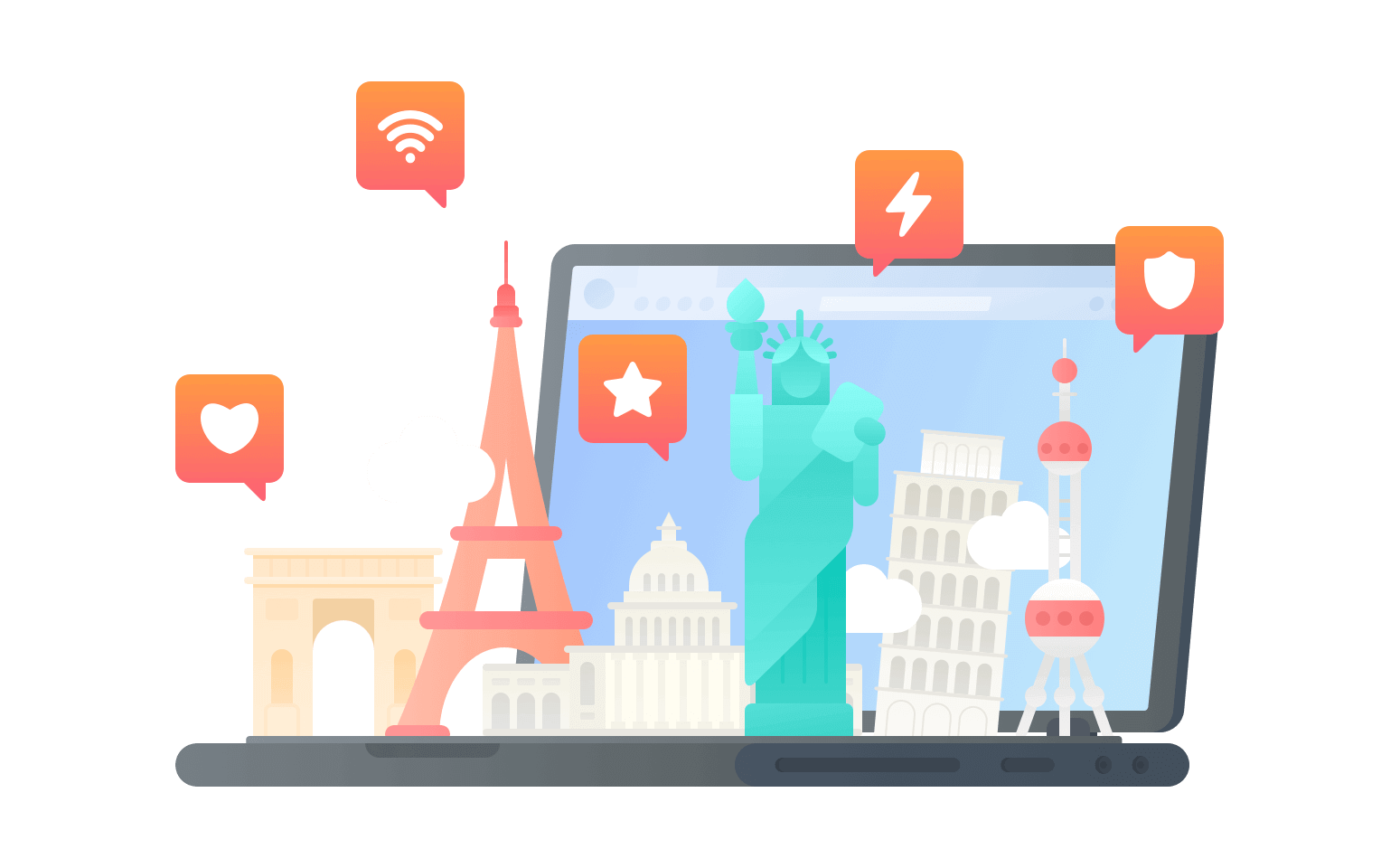 在科摩罗连接到中国的加速器 - 大陆VPN